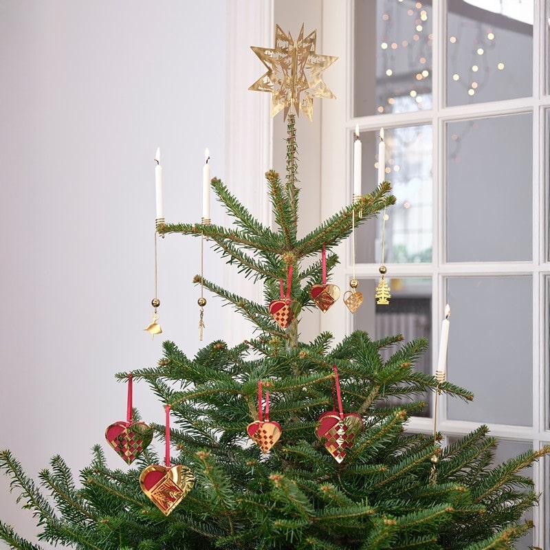 flettede julehjerte fra H.C. Andersens julekollektion